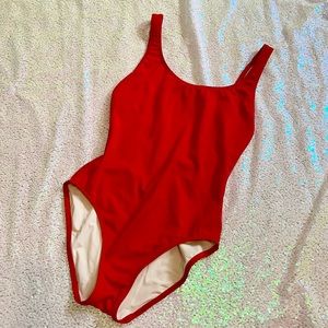 Solid & Striped one-piece swimsuit